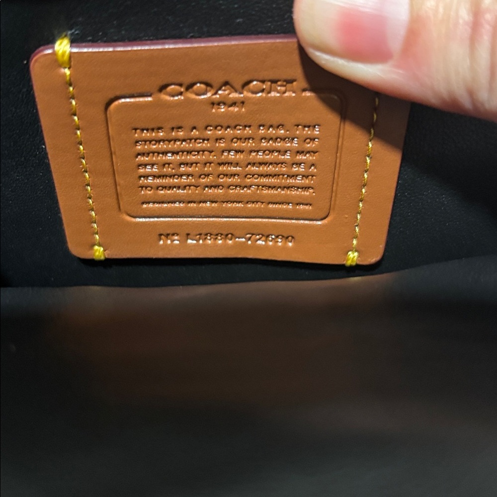 Coach Patchwork Leather Crossbody Bag in Multicolor - Picture 11 of 12
